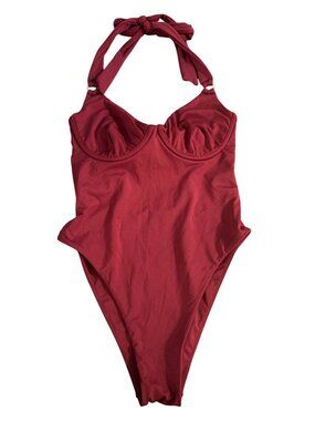 Monday Swimwear Honolulu One Piece in Fig